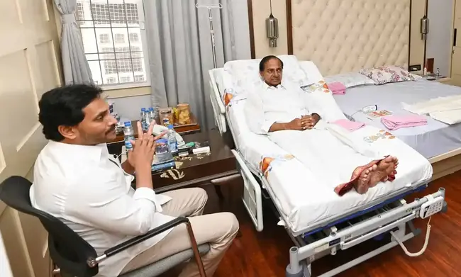 Andhra Cm Ys Jagan Calls On Kcr